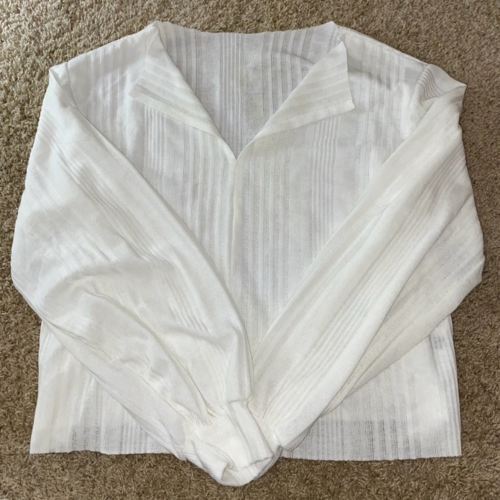 White long sleeve (Never worn)